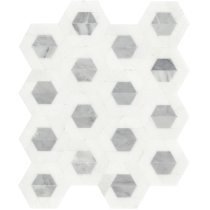 BIZOU - DMSK/11X13, WHITE/GRAY, POLISHED